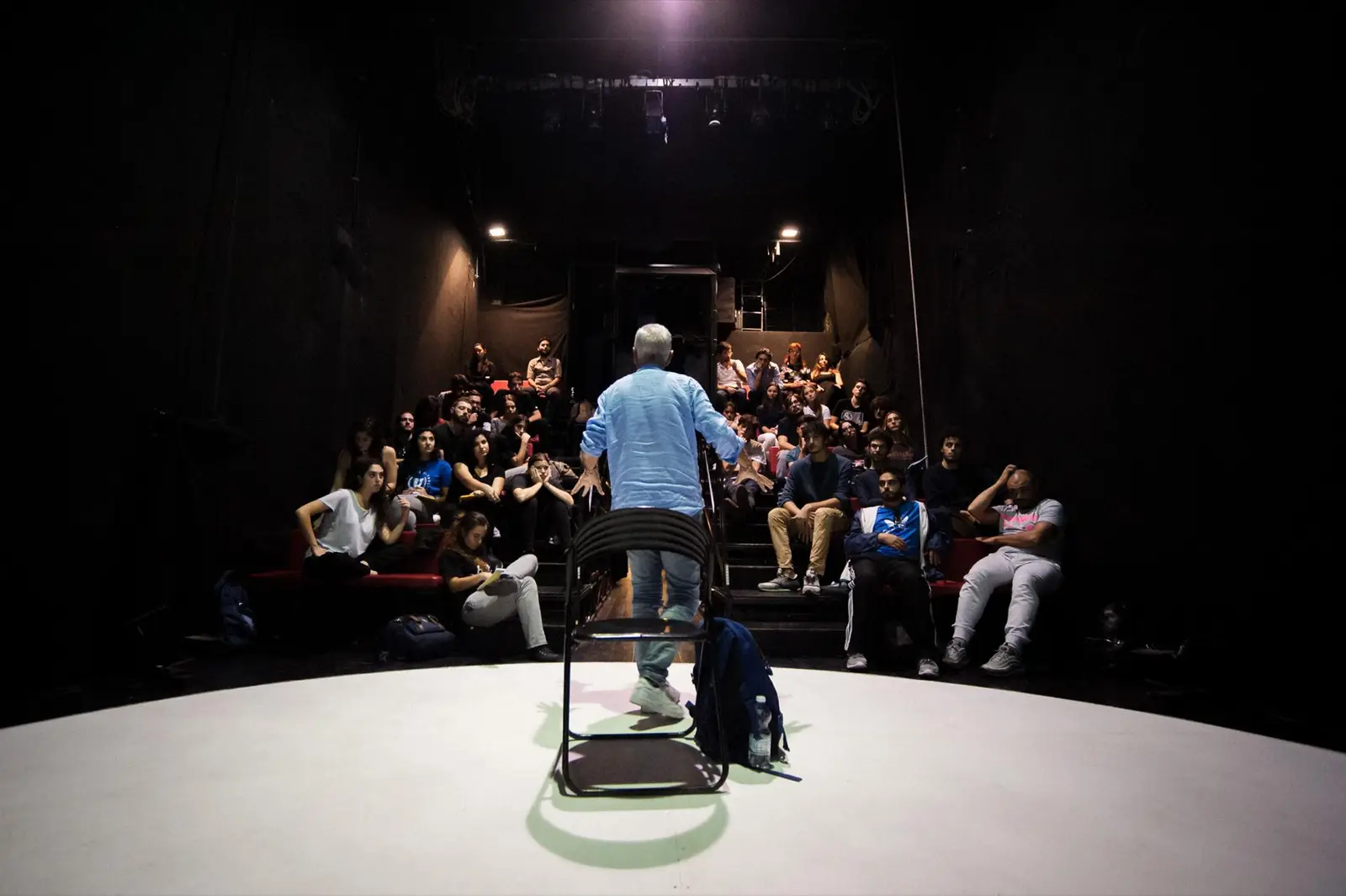 Allievi del Laboratorio Teatrale Permanente in scena